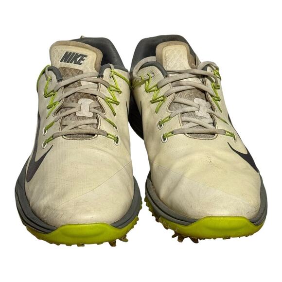 Nike Lunar Control 4 Golf Shoes Men's Size 11 Lunarlon Fliwire Volt Gray Cleats - Picture 3 of 8